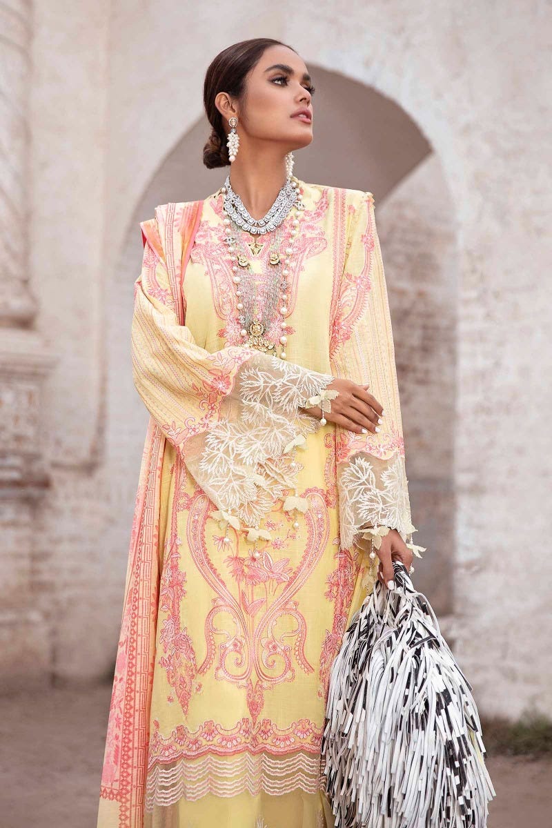 Sana Safinaz Luxury Lawn Ready to Wear Collection16B