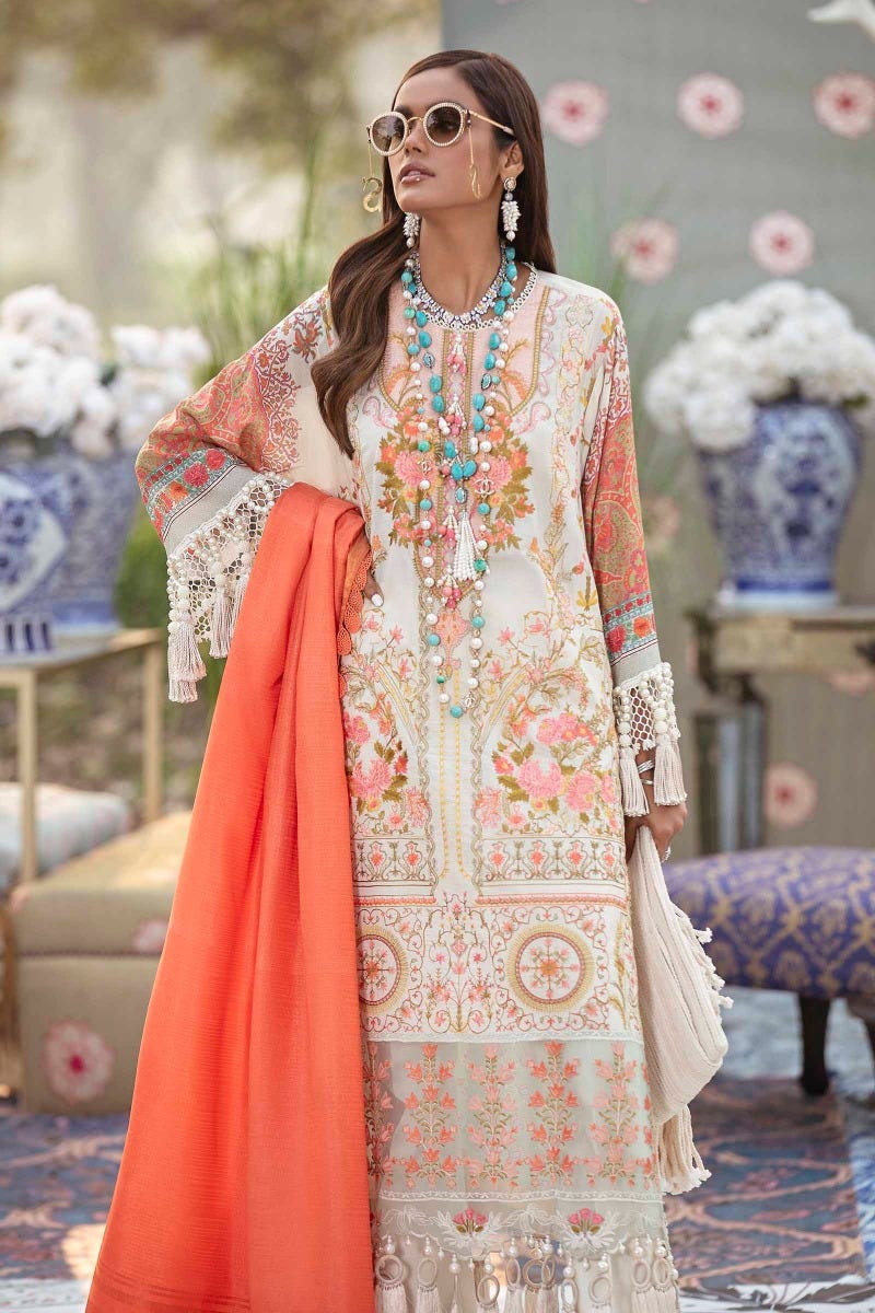 Sana Safinaz Luxury Lawn Ready to Wear Collection 6B