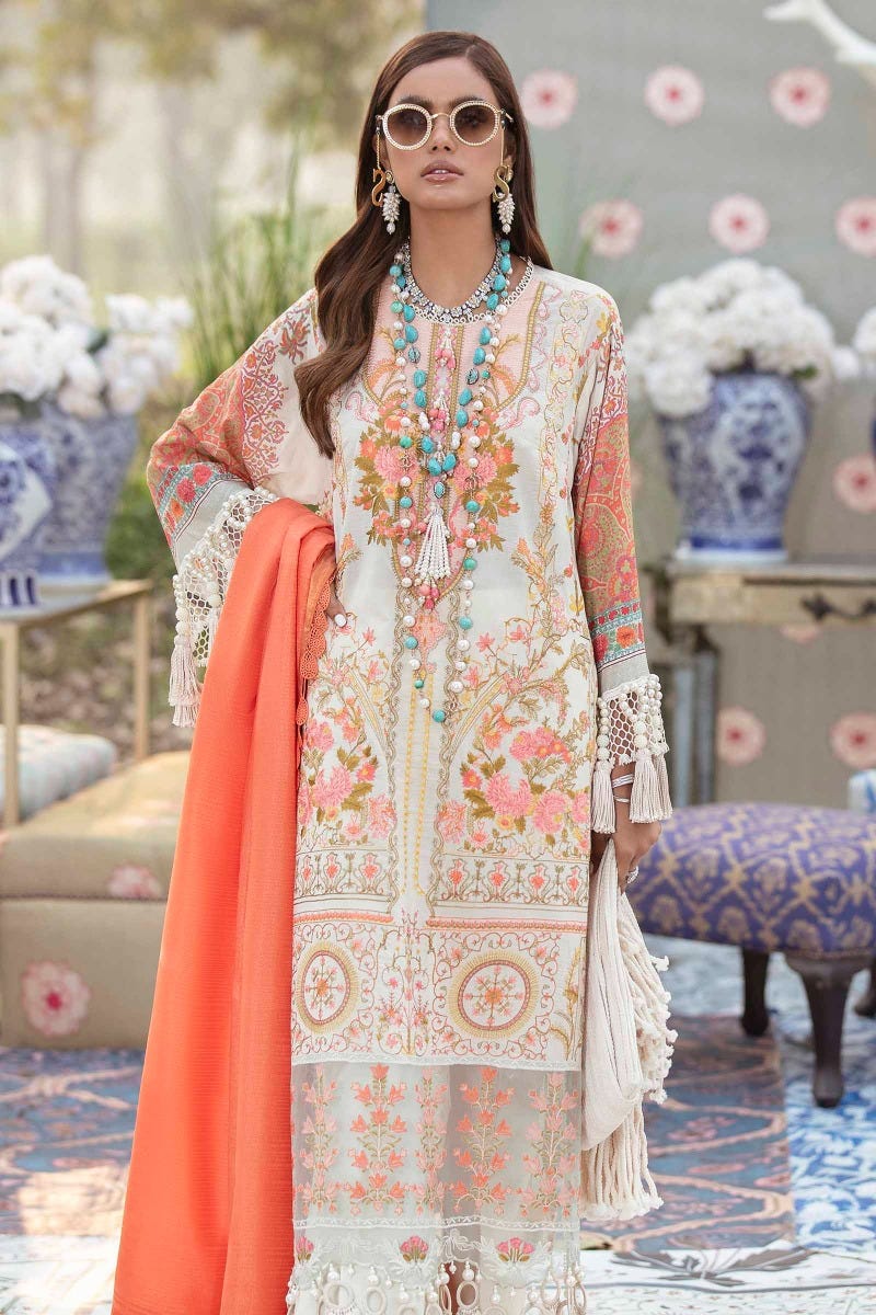 Sana Safinaz Luxury Lawn Ready to Wear Collection 6B