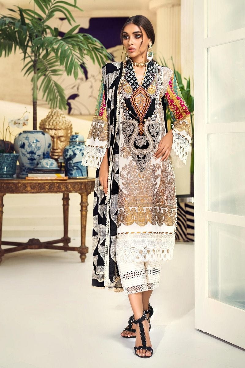 Sana Safinaz Muzlin Winter Ready to Wear Collection 13B