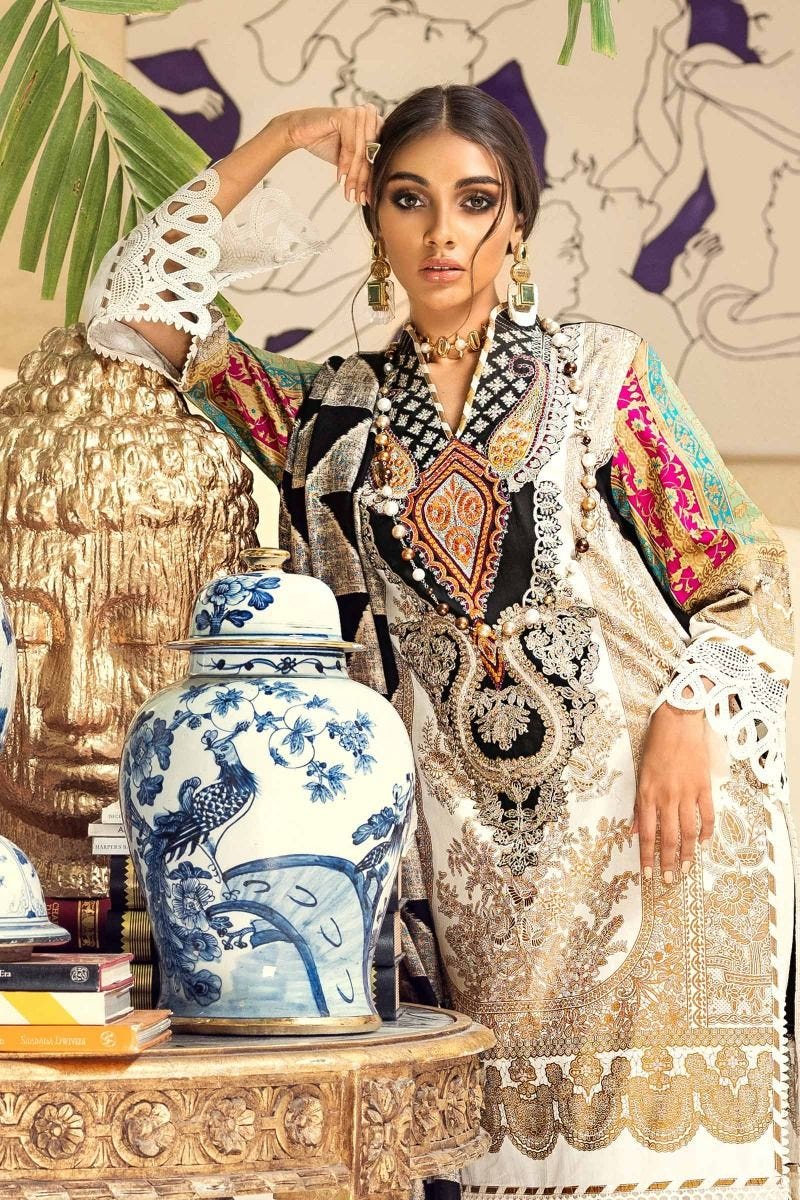 Sana Safinaz Muzlin Winter Ready to Wear Collection 13B