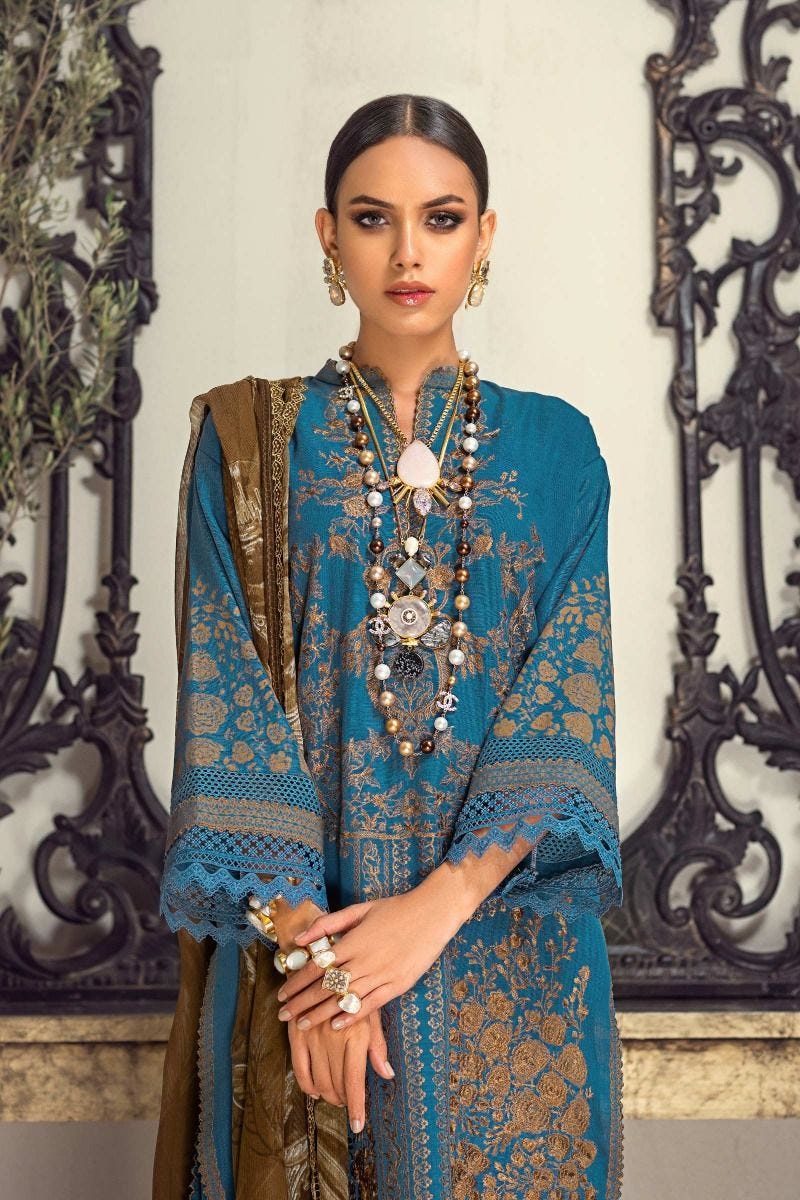 Sana Safinaz Muzlin Winter Ready to Wear Collection 15A
