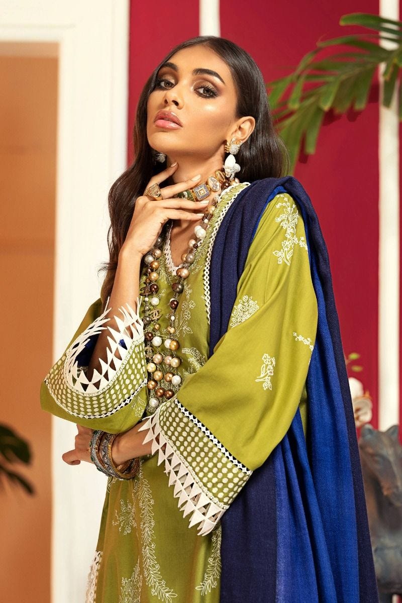 Sana Safinaz Muzlin Winter Ready to Wear Collection 18B
