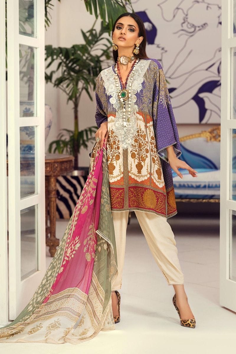 Sana Safinaz Muzlin Winter Ready to Wear Collection 8A