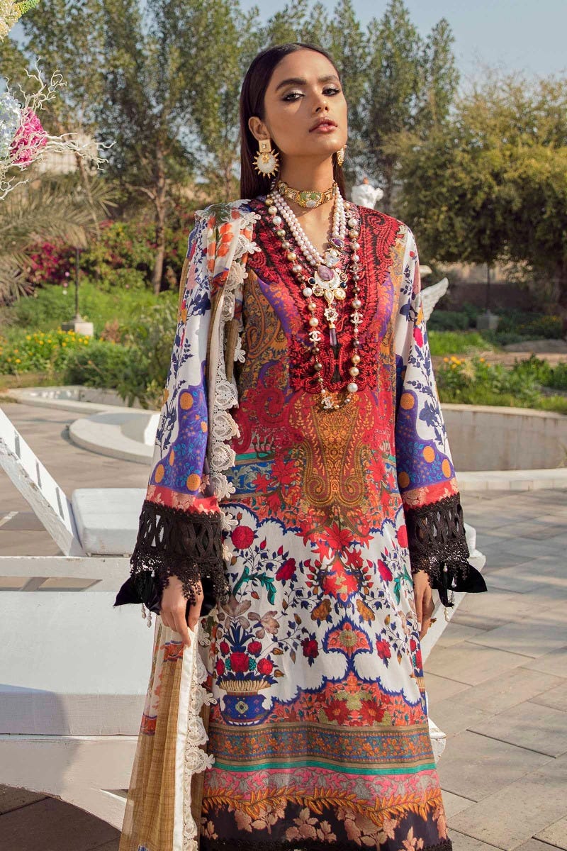 Sana Safinaz Muzlin Ready to Wear Dress 21A