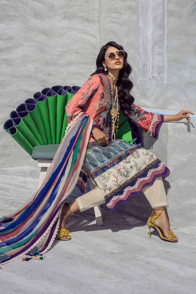 Sana Safinaz Muzlin Ready to Wear Dress 24B