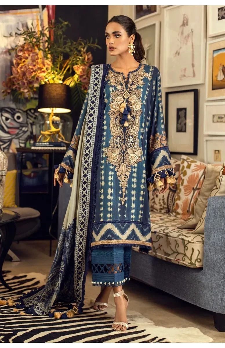 Sana Safinaz Ready to Wear Muzlin Collection 17B