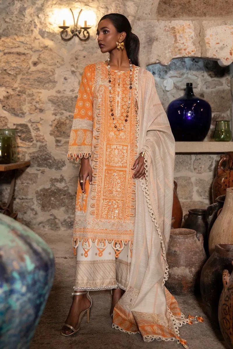 Sana Safinaz Ready to Wear Muzlin 3 Pcs Lawn Collection 11A