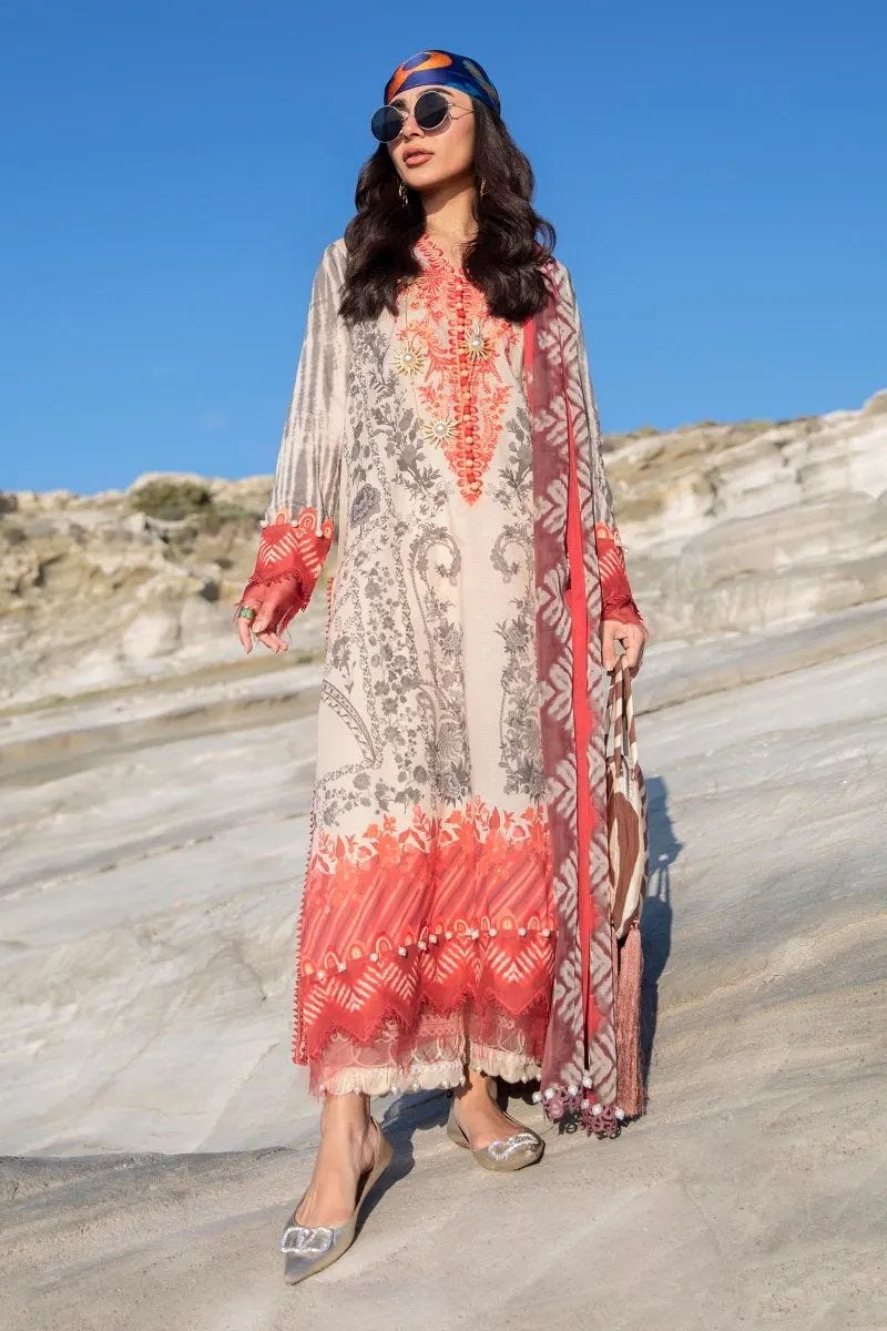 Sana Safinaz Ready to Wear Muzlin 3 Pcs Lawn Collection 13B