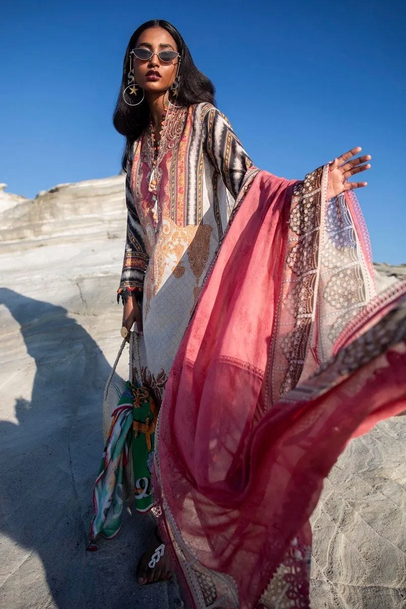 Sana Safinaz Ready to Wear Muzlin 3 Pcs Lawn Collection 14A