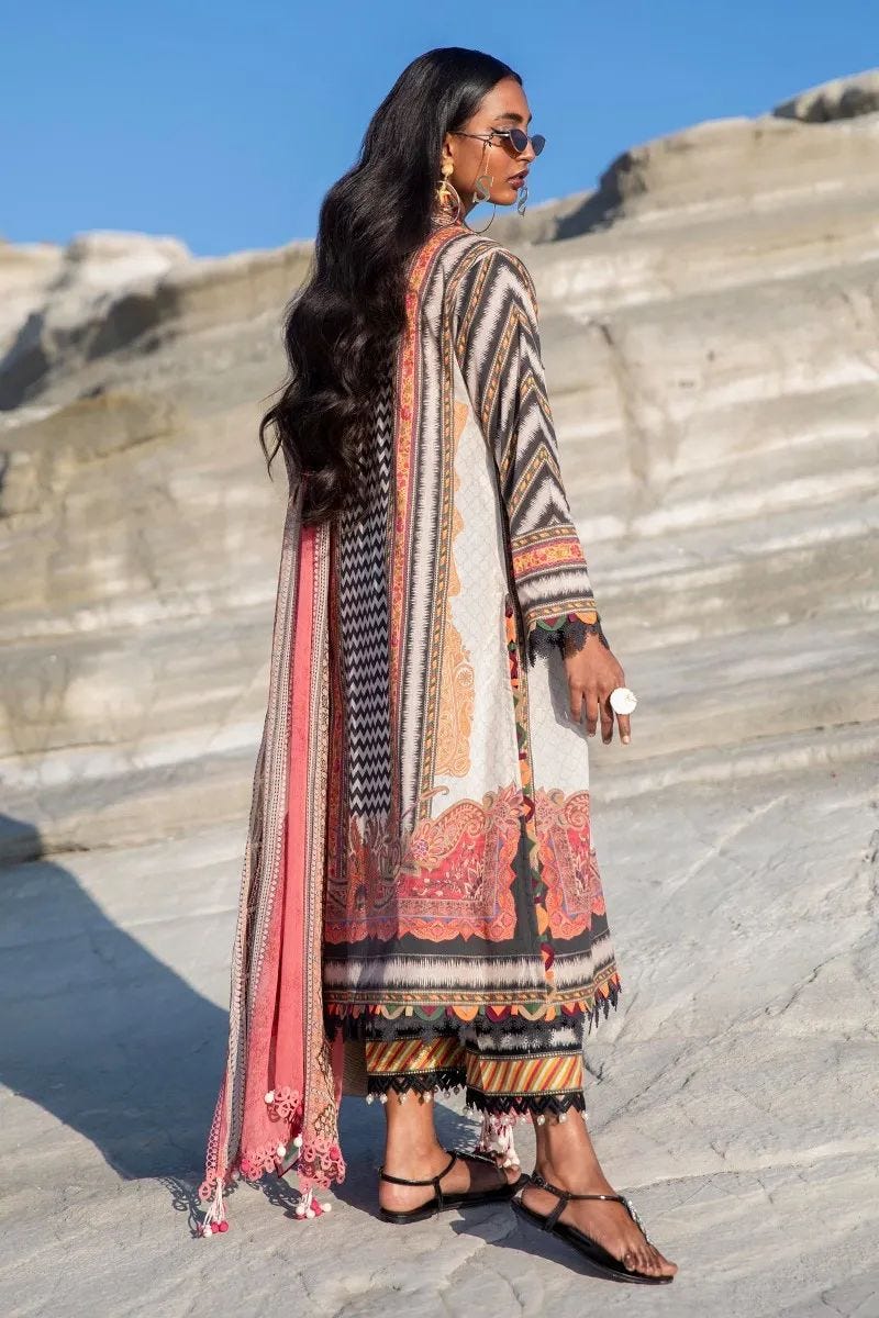 Sana Safinaz Ready to Wear Muzlin 3 Pcs Lawn Collection 14A
