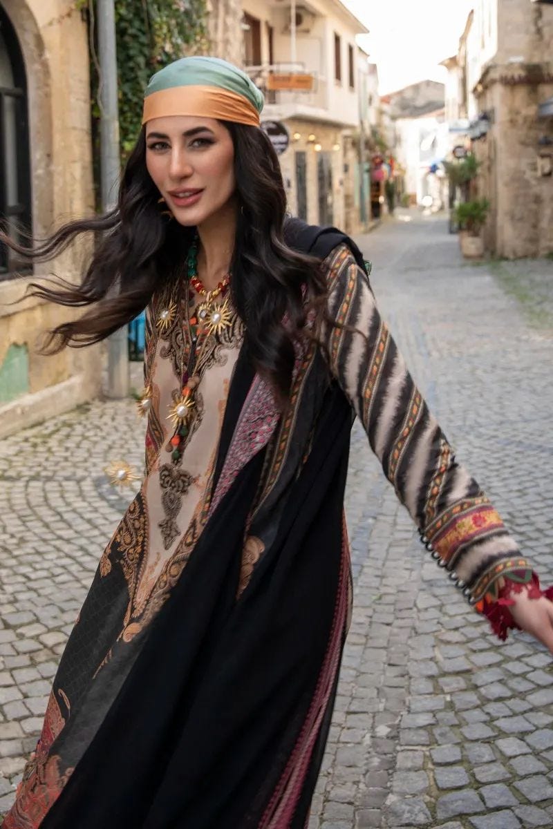 Sana Safinaz Ready to Wear Muzlin 3 Pcs Lawn Collection 14B