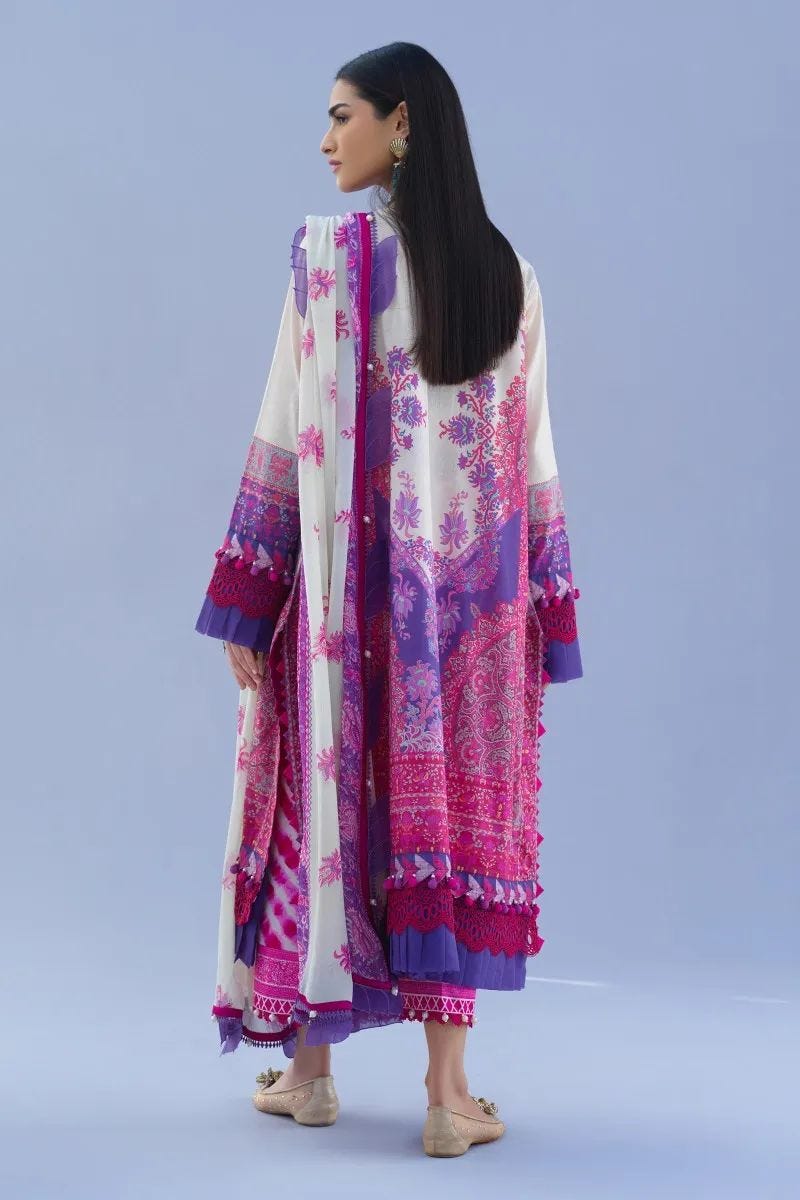 Sana Safinaz Ready to Wear Muzlin 3 Pcs Lawn Collection 17B