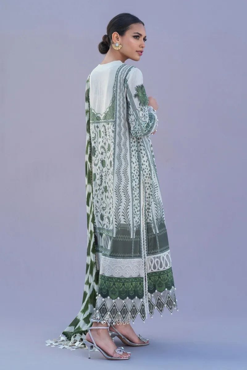 Sana Safinaz Ready to Wear Muzlin 3 Pcs Lawn Collection 19A