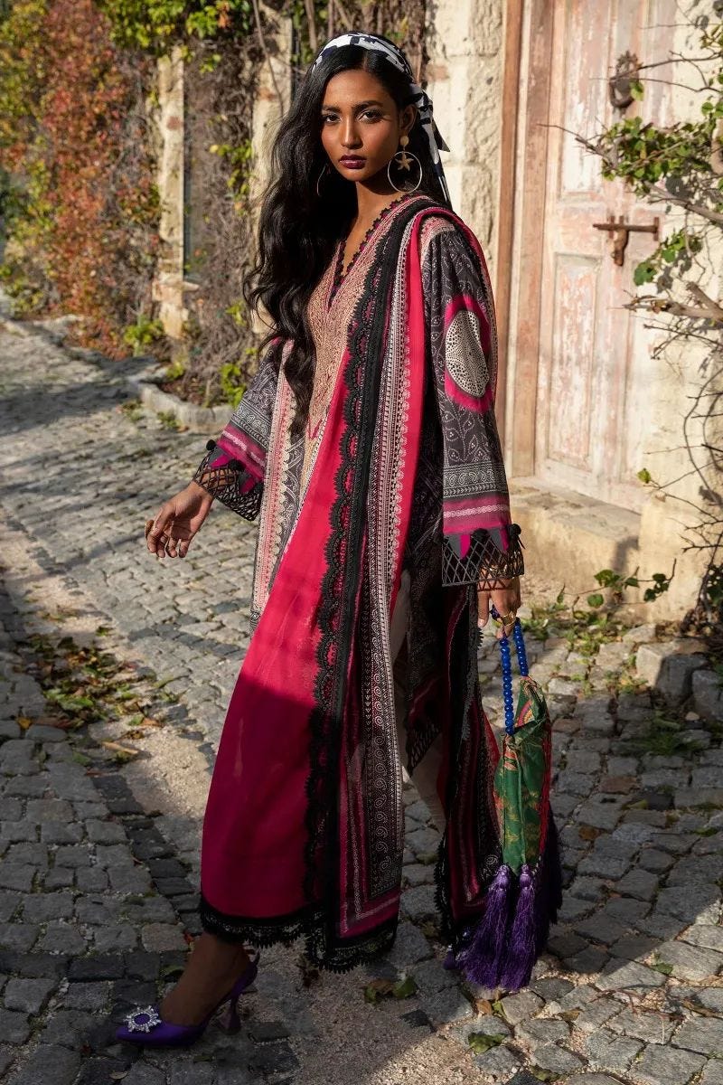 Sana Safinaz Ready to Wear Muzlin 3 Pcs Lawn Collection 04A
