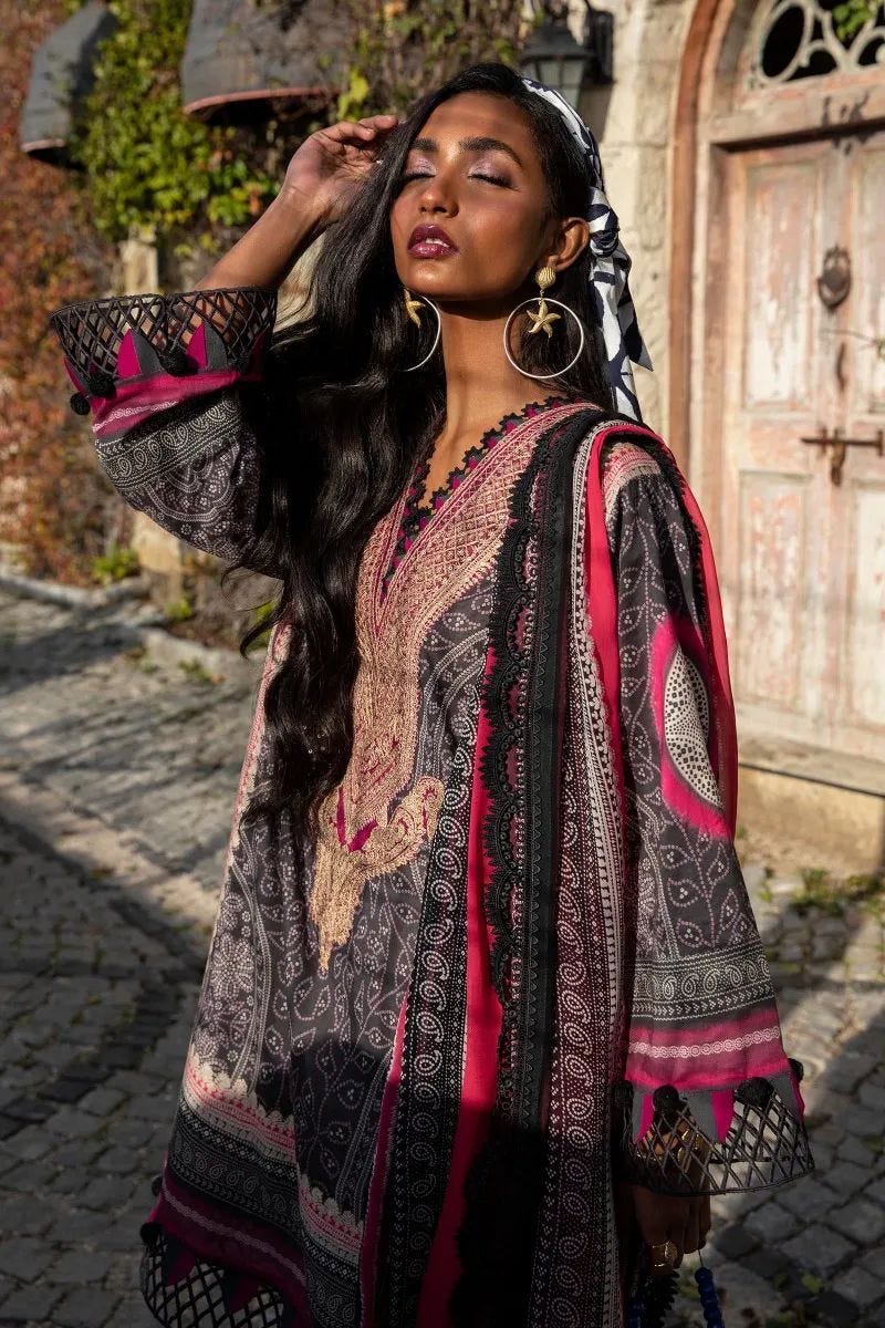 Sana Safinaz Ready to Wear Muzlin 3 Pcs Lawn Collection 04A