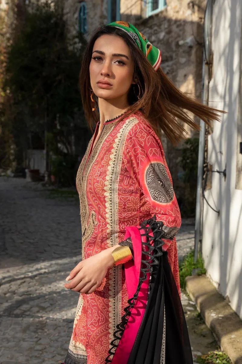 Sana Safinaz Ready to Wear Muzlin 3 Pcs Lawn Collection 04B