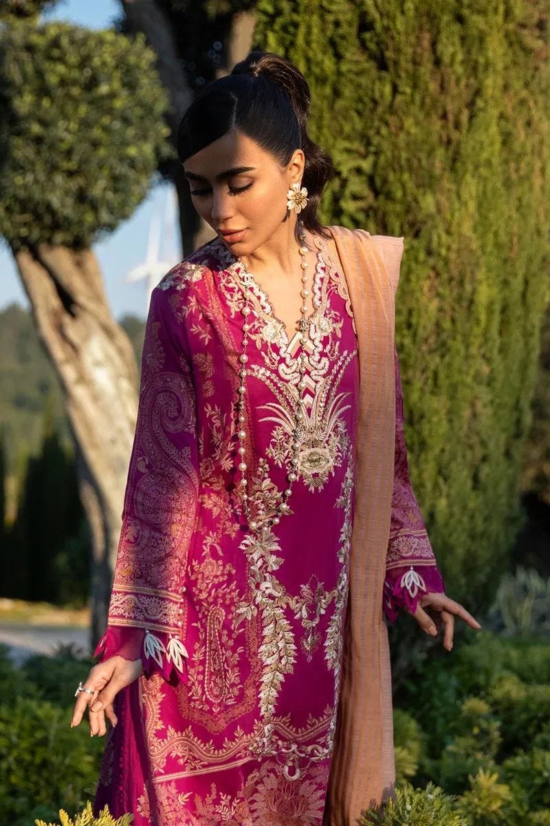 Sana Safinaz Ready to Wear Muzlin 3 Pcs Lawn Collection 05B