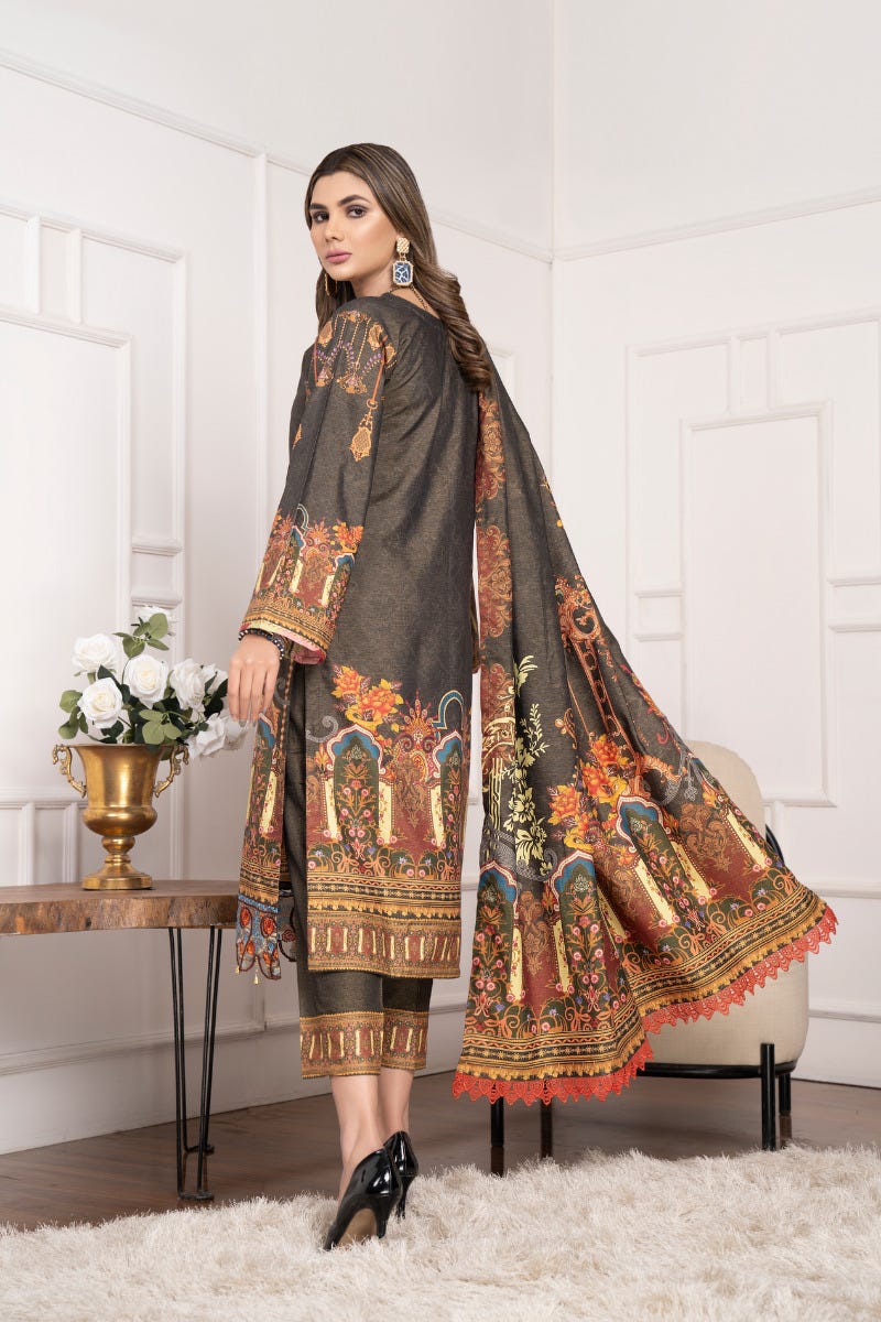 Winter Ready to Wear Khaddar Collection by MISKI 04