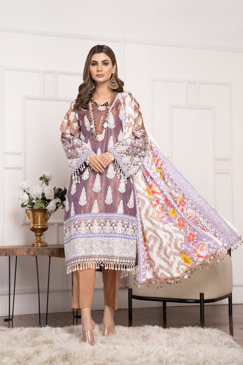 Winter Ready to Wear Silk Dress by MISKI 03
