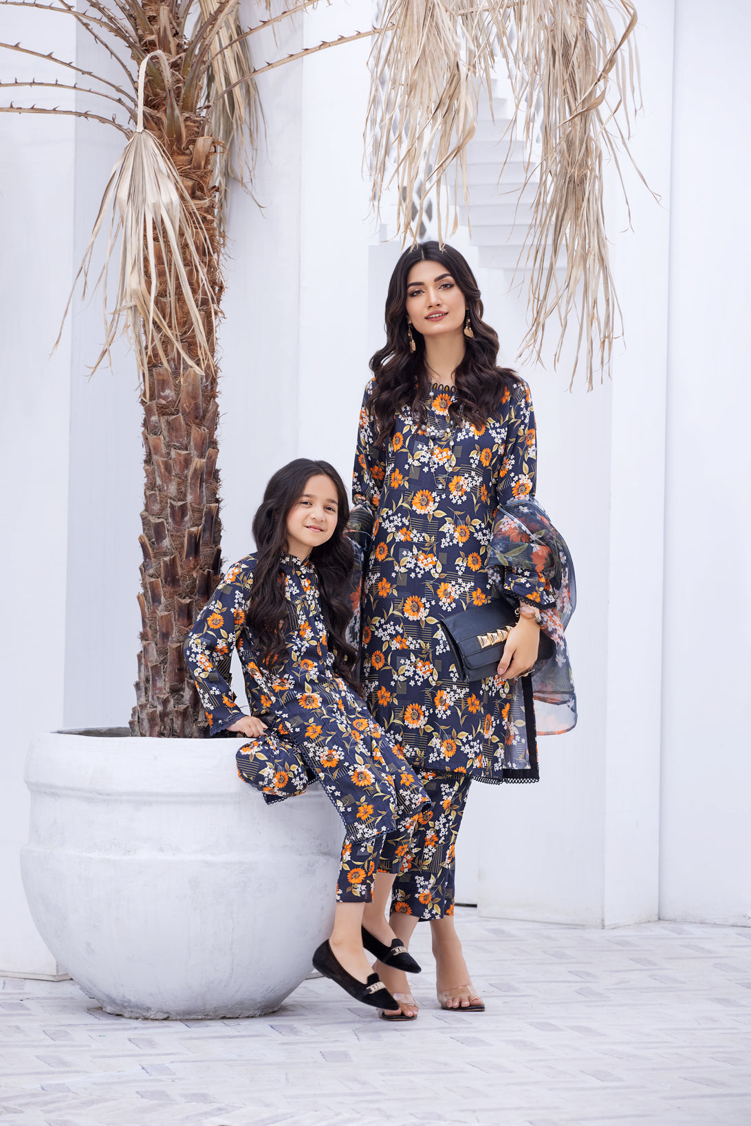 Zaiwa Ready to Wear Linen Girls Dress 06