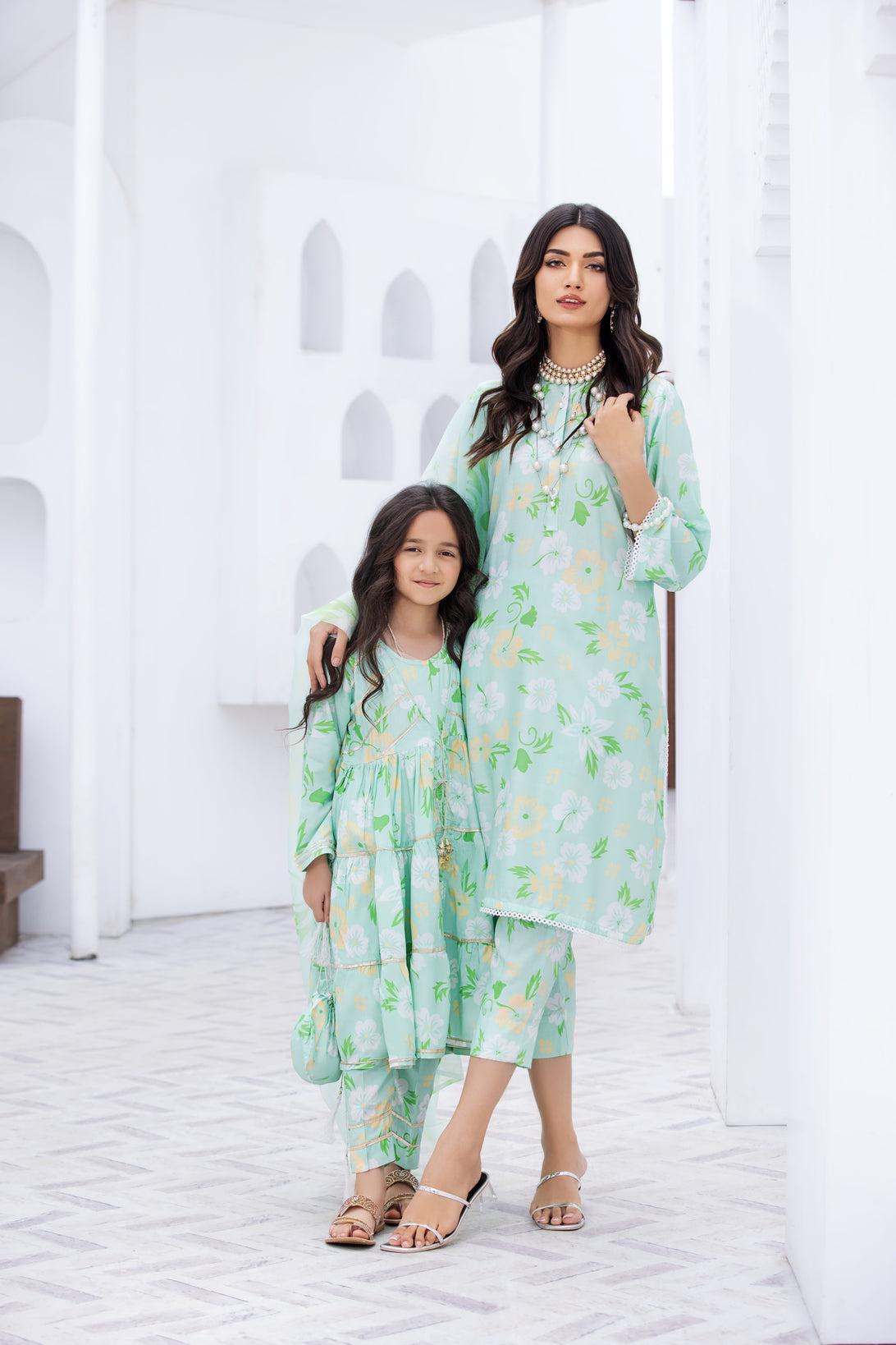 Zaiwa Ready to Wear Linen Girls Dress 12