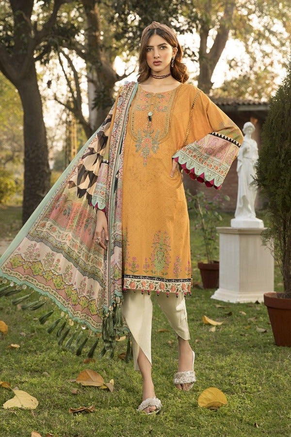 Maria b Mprints Ready to Wear Dress 4A