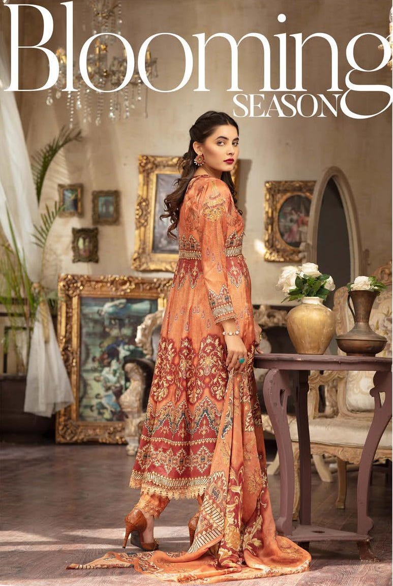 Simrans SS20 Pret Peplum lawn Dress DG2020