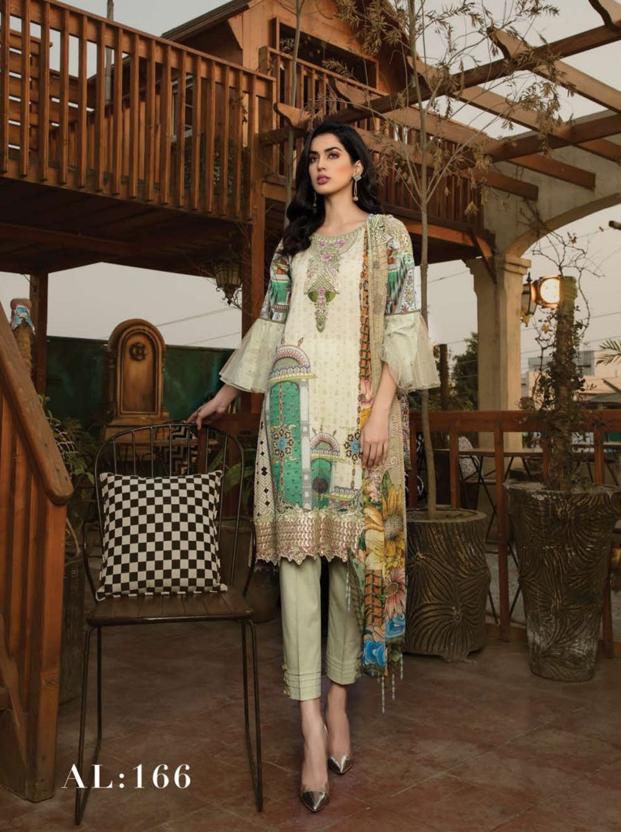Simrans SS20 Pret lawn Dress SAL166