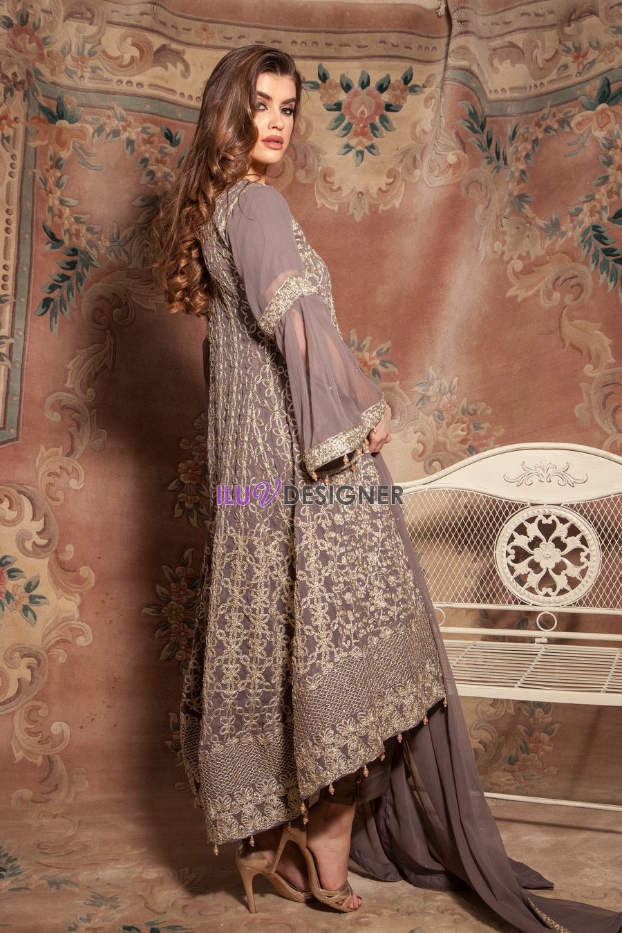 Luxury Embroidered Formal Dress by Simrans