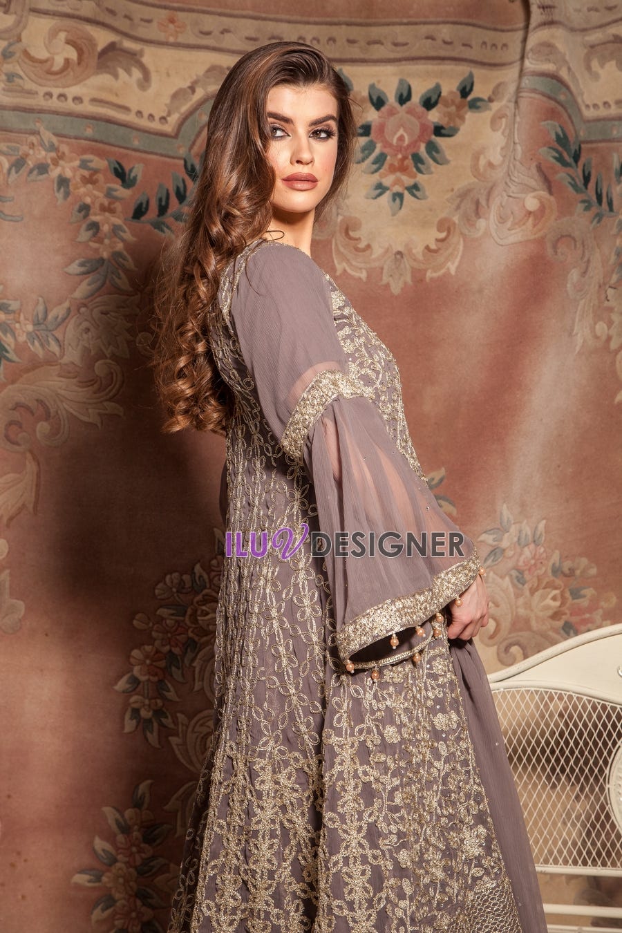 Luxury Embroidered Formal Dress by Simrans