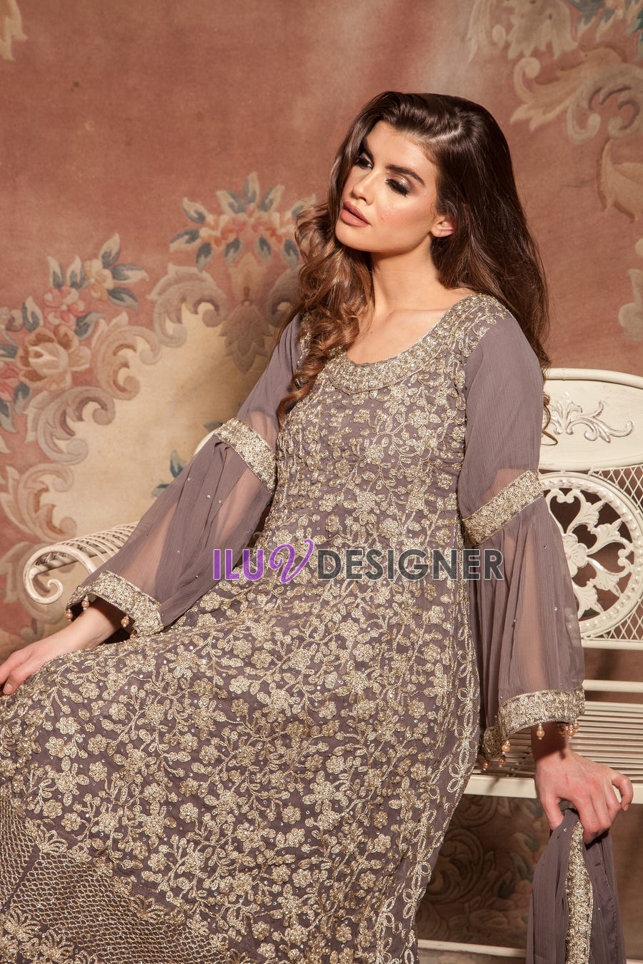Luxury Embroidered Formal Dress by Simrans