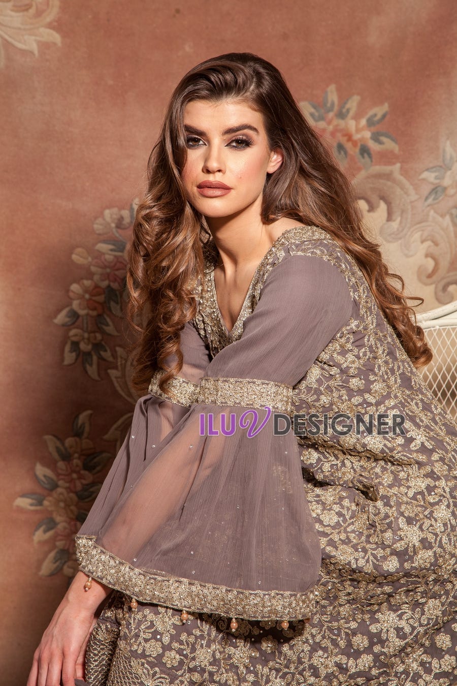 Luxury Embroidered Formal Dress by Simrans