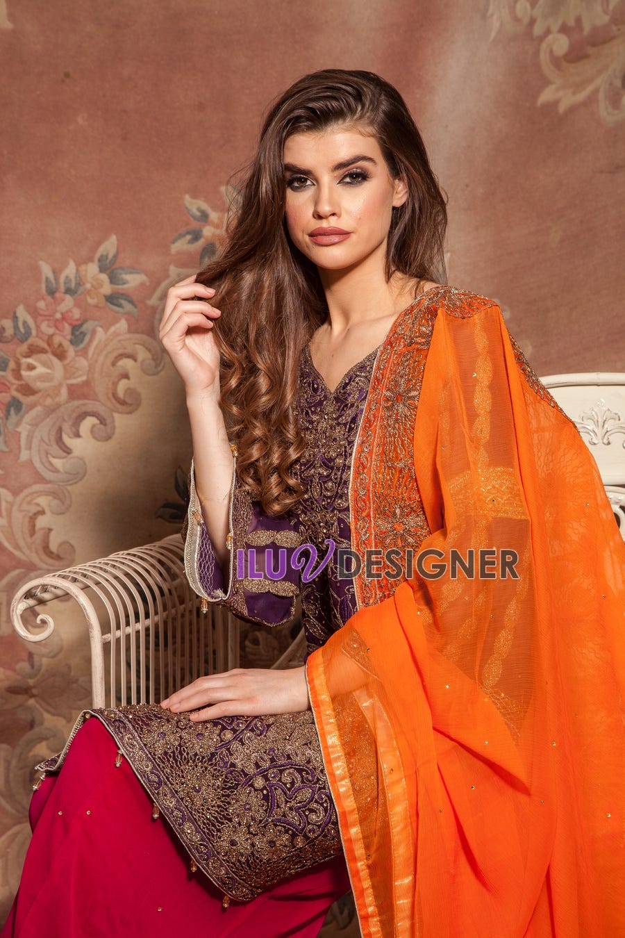 Luxury Embroidered Formal Dress by Simrans