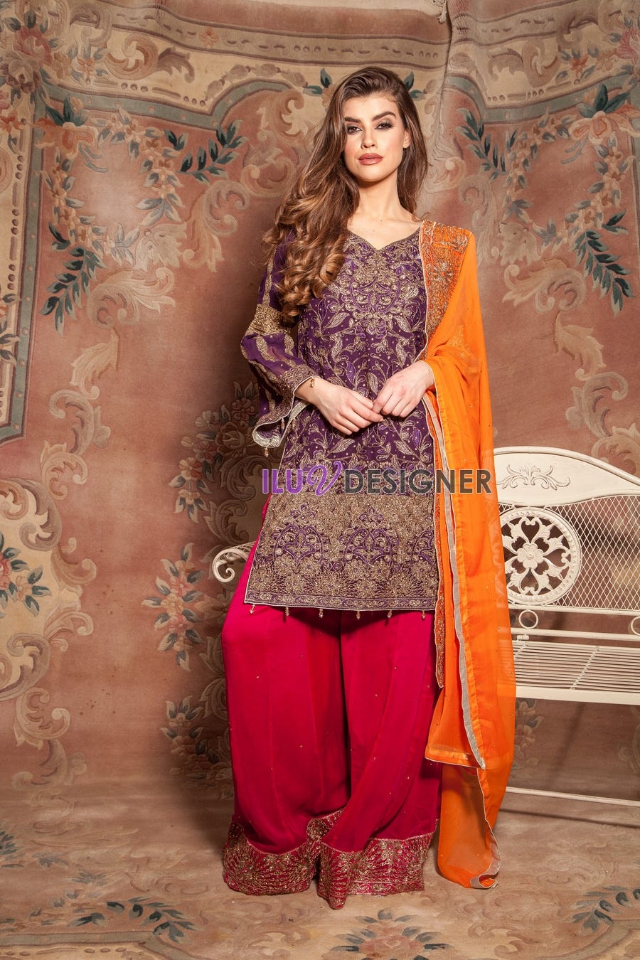 Luxury Embroidered Formal Dress by Simrans