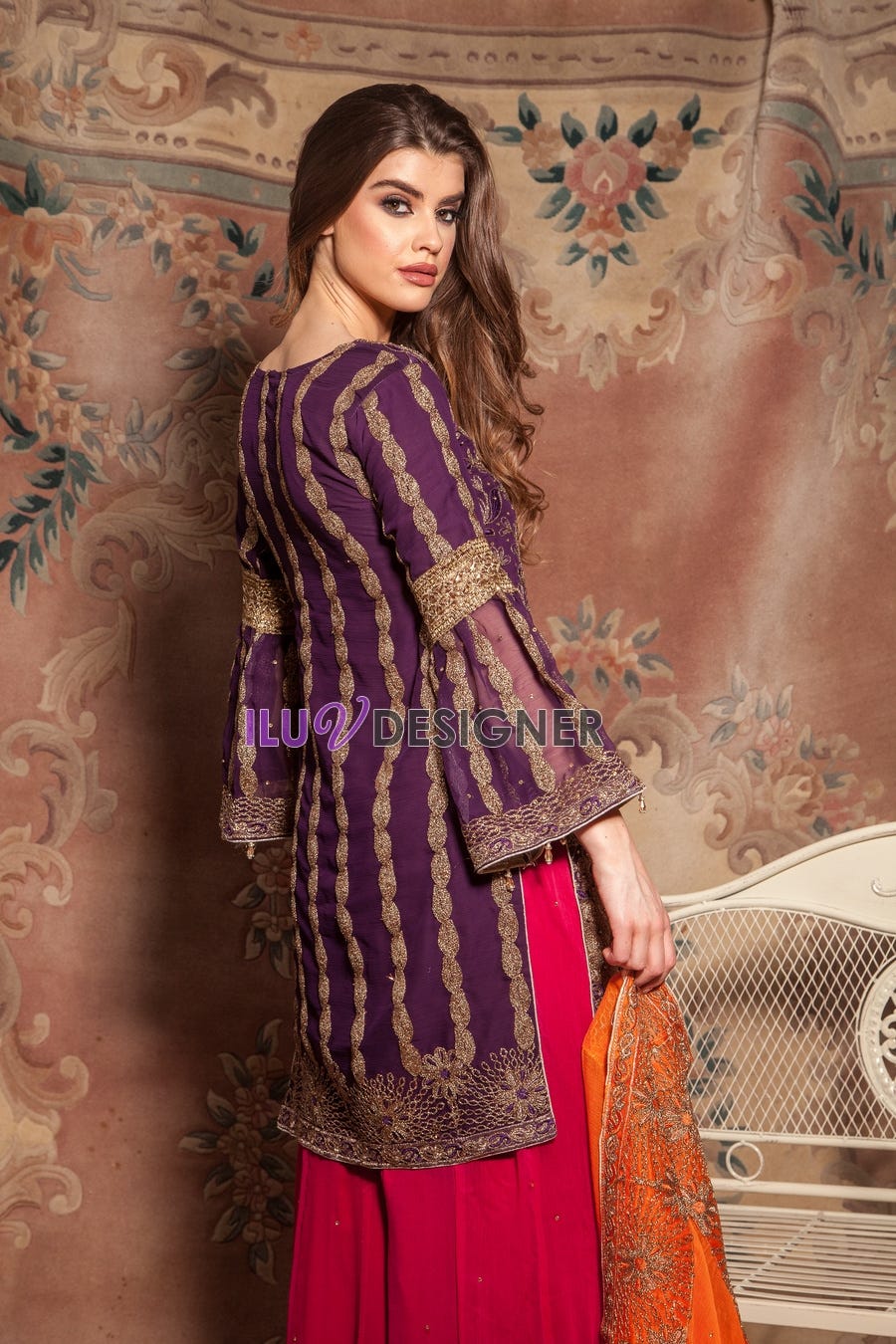 Luxury Embroidered Formal Dress by Simrans