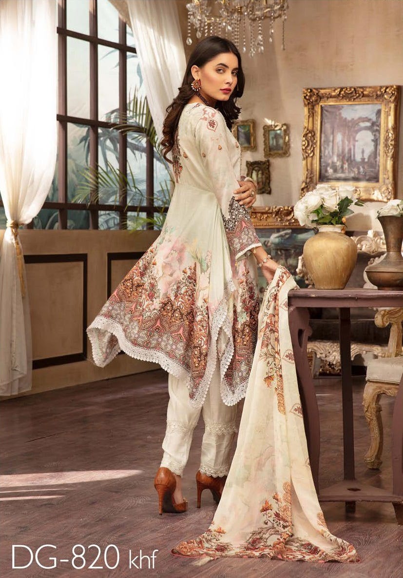 Simrans SS20 Pret lawn Kaftan DG820