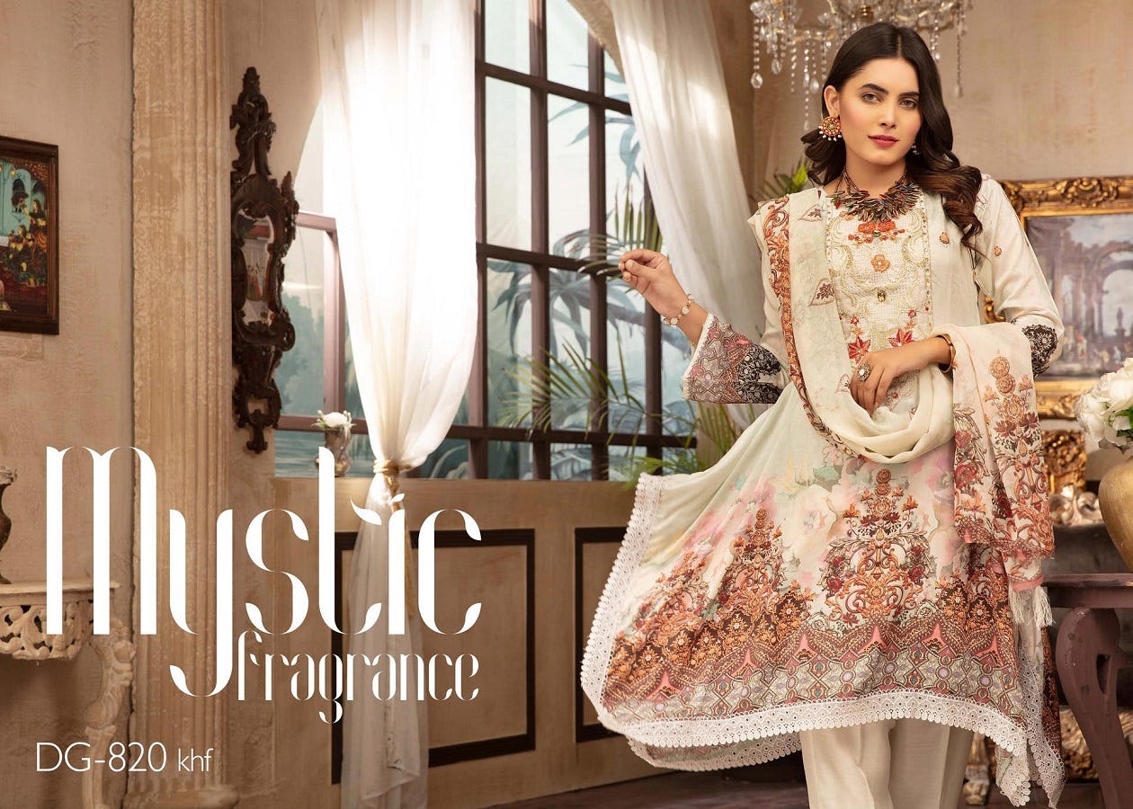 Simrans SS20 Pret lawn Kaftan DG820