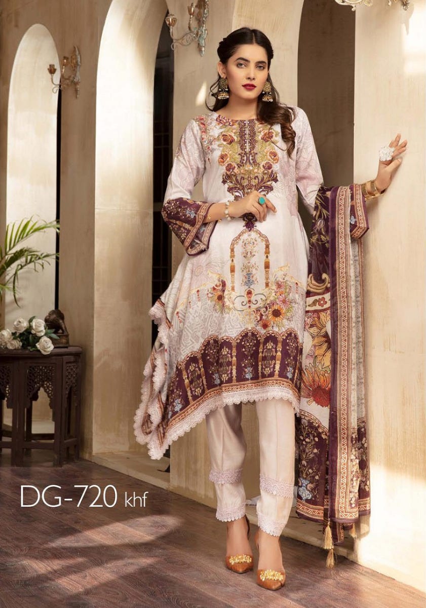 Simrans SS20 Pret lawn kaftan DG720