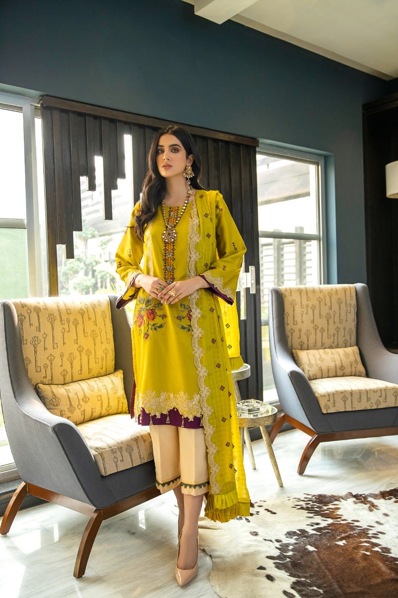 Luxury Ready to Wear Embroidered Satin Collection by Panache 03