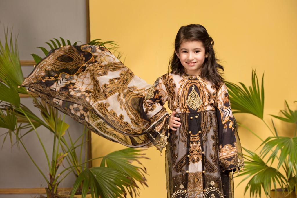 Kids Ivana Ready to Wear Lawn Eid Collection KS-2038