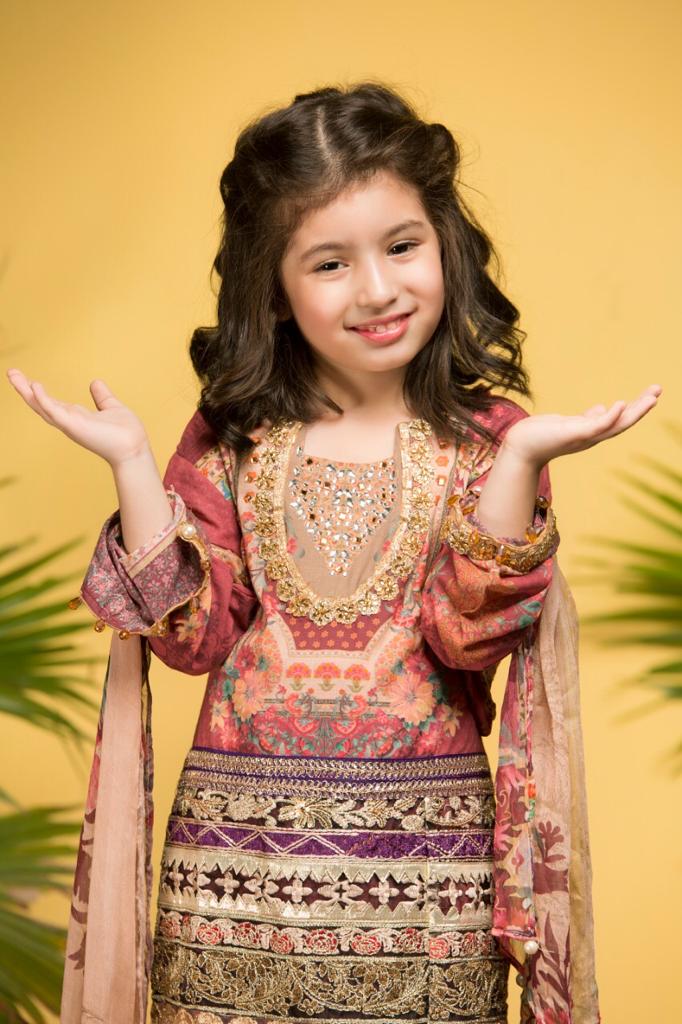 Kids Ivana Ready to Wear Lawn Eid Collection KS-2047