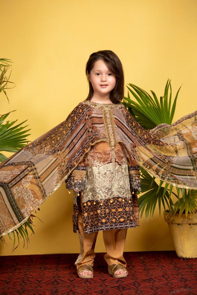 Kids Ivana Ready to Wear Lawn Eid Collection KS-2030