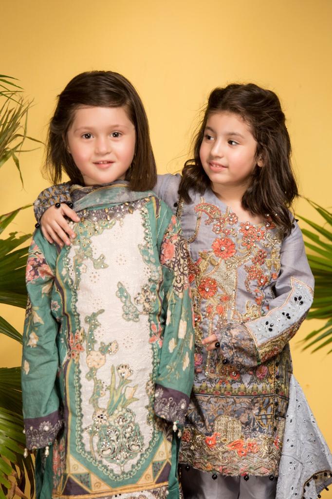 Kids Ivana Ready to Wear Lawn Eid Collection KS-2060