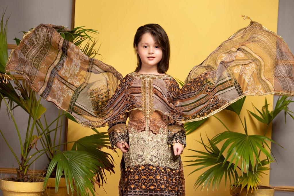 Kids Ivana Ready to Wear Lawn Eid Collection KS-2030