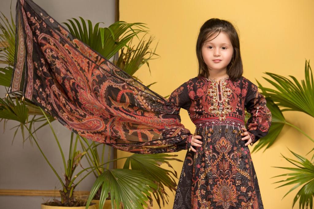 Kids Ivana Ready to Wear Lawn Eid Collection KS-2056