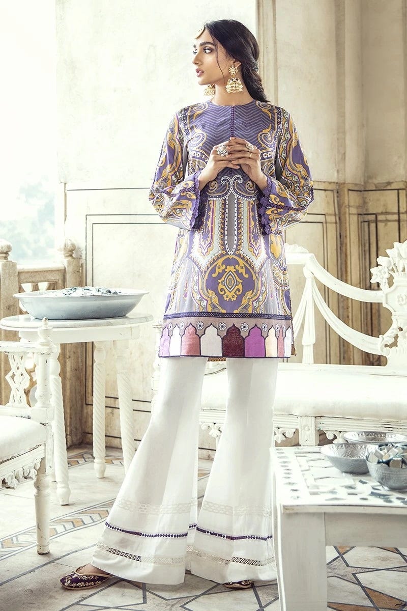 Luxury Lawn Sheesh Mahal Collection by Cross stitch 24
