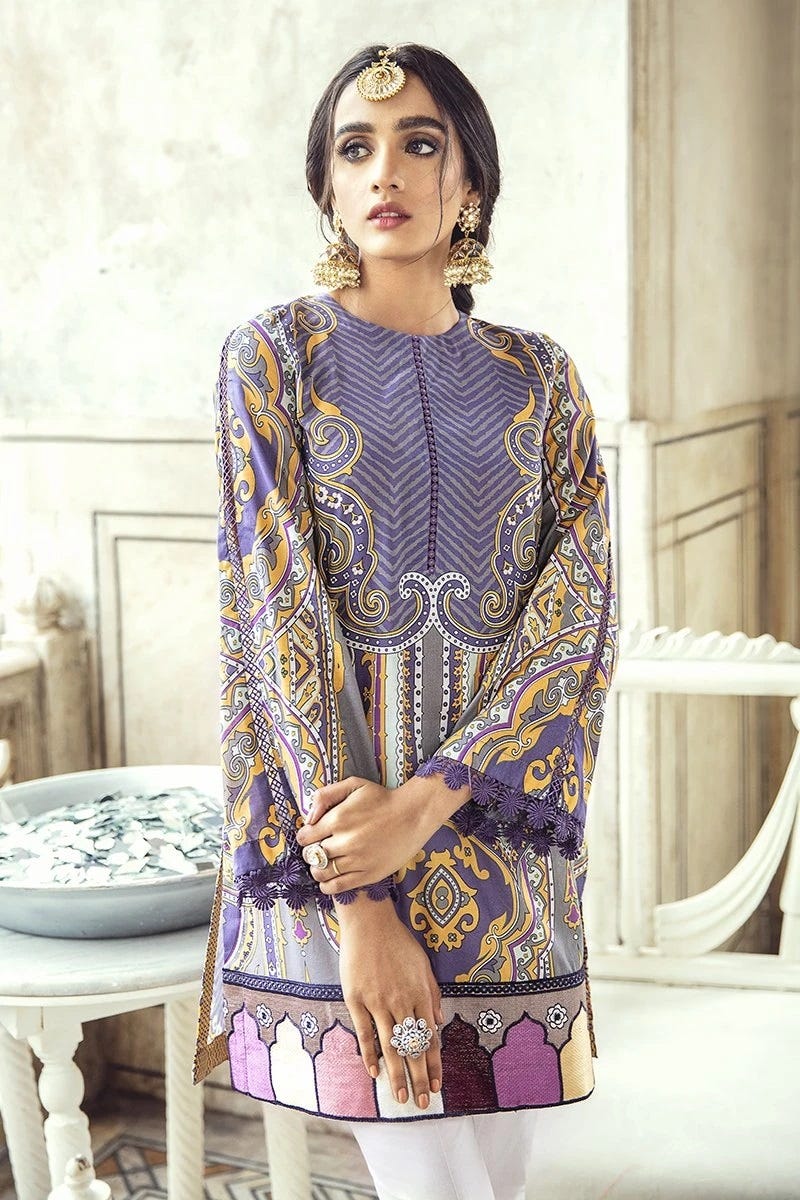 Luxury Lawn Sheesh Mahal Collection by Cross stitch 24