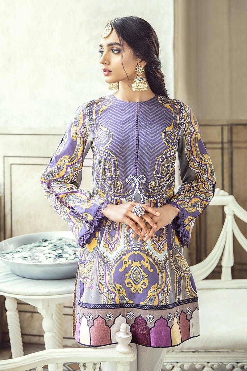 Luxury Lawn Sheesh Mahal Collection by Cross stitch 24