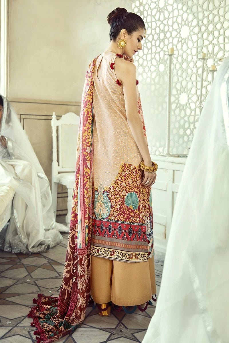 Luxury Lawn Sheesh Mahal Collection by Cross stitch 07